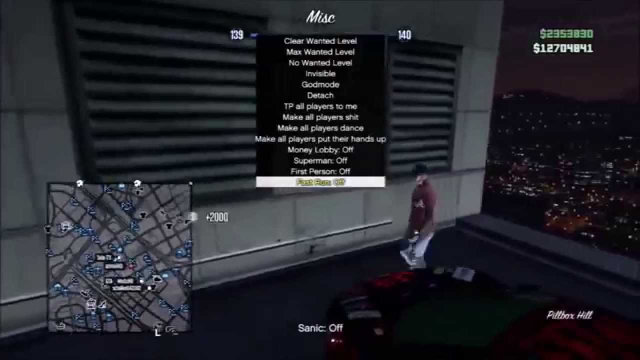 how to activate mod menu gta 5 xbox one